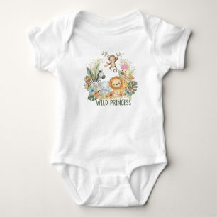 Wilde Prinses - Jungle Dieren Romper