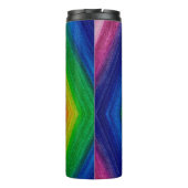 Wilde Prism Kunst Thermosbeker (Achterkant)