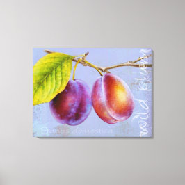 Wilde pruimen - Prunus domestica canvas art muve Afdruk
