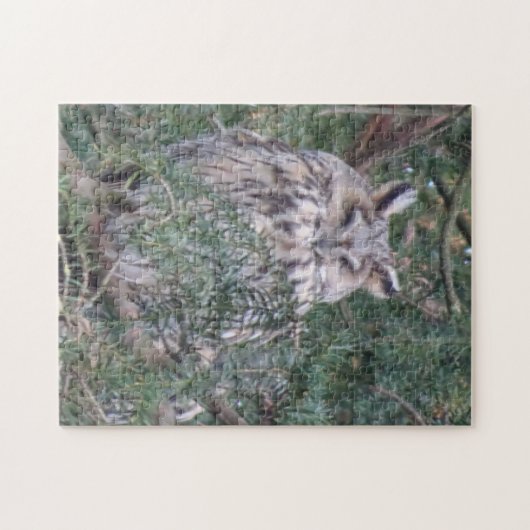 Wilde puzzels: Langoorige oraal Legpuzzel (Horizontaal)