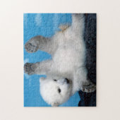 Wilde puzzels-Polaire Beer Cub Legpuzzel (Verticaal)