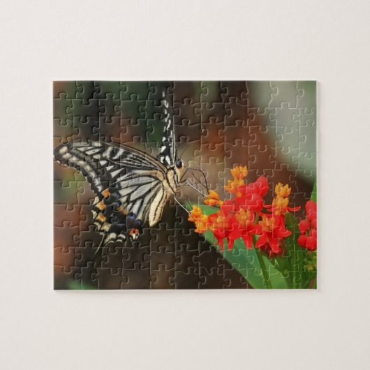 Wilde Puzzle-Butterfly Legpuzzel (Horizontaal)