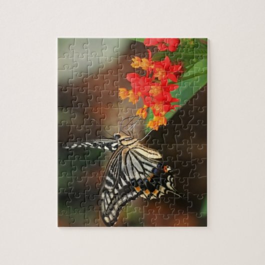 Wilde Puzzle-Butterfly Legpuzzel (Verticaal)