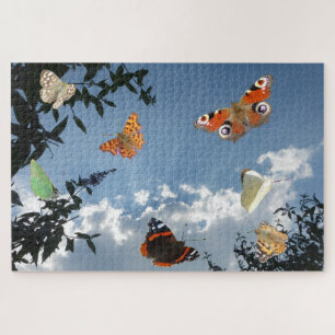 Wilde Puzzle: Nederlandse Butterflies Legpuzzel