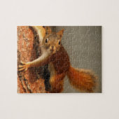 Wilde Puzzle Squirrel Jigzaag Puzzle Legpuzzel (Horizontaal)