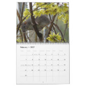 Wilde ratten gepersonaliseerde kalender (Feb 2027)