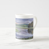 Wilde rijst en Sweet Rush - mok met beenderporsele (Voorkant rechts)