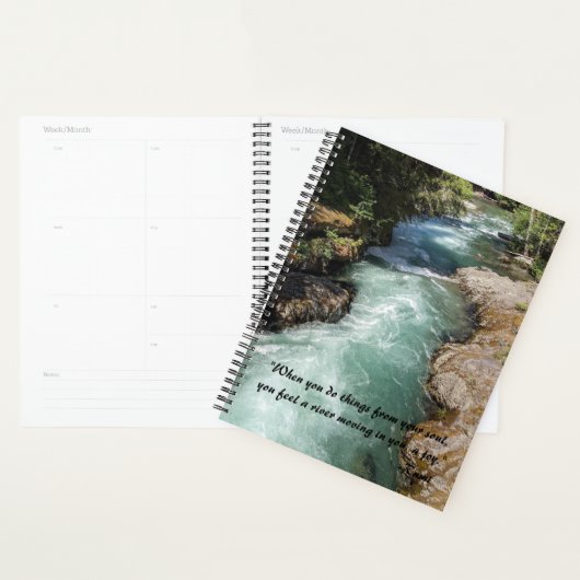 Wilde rivier Rumi poëzievers Planner (Display)