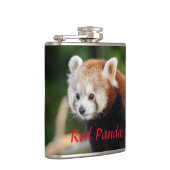 Wilde Rode Panda Heupfles (Rechts)