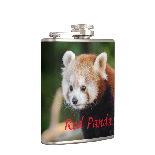 Wilde Rode Panda Heupfles (Rechts)