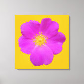 Wilde Roos 2 Canvas Afdruk (Voorkant)