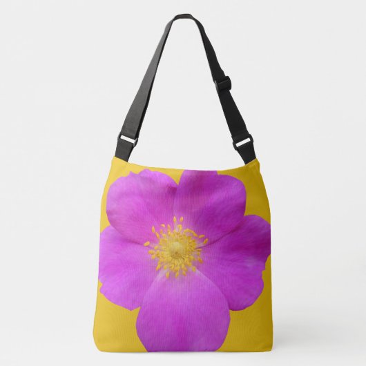 Wilde Roos 2 Crossbody Tas (Voorkant)