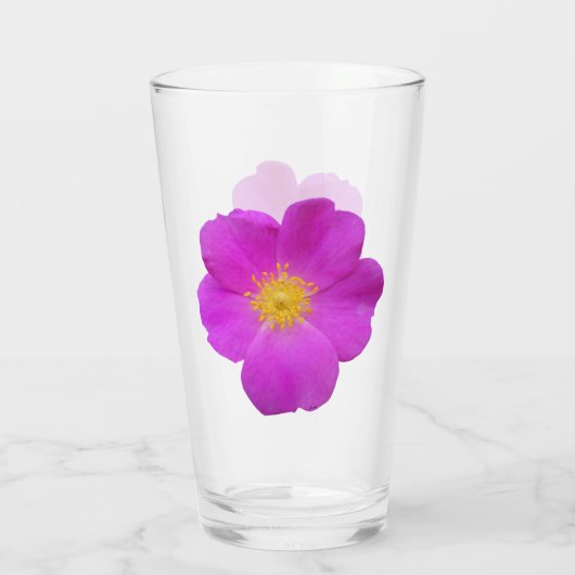 Wilde Roos 2 Glas (Achterkant)