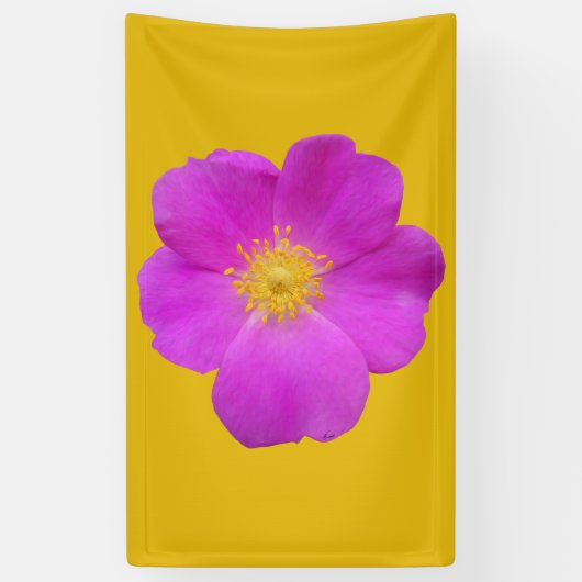 Wilde Roos 2 Spandoek (Verticaal)