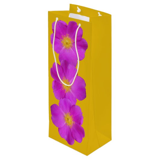 Wilde Roos 2 Wijn Cadeautas (Achterkant Gekanteld)