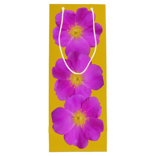 Wilde Roos 2 Wijn Cadeautas (Achterkant)