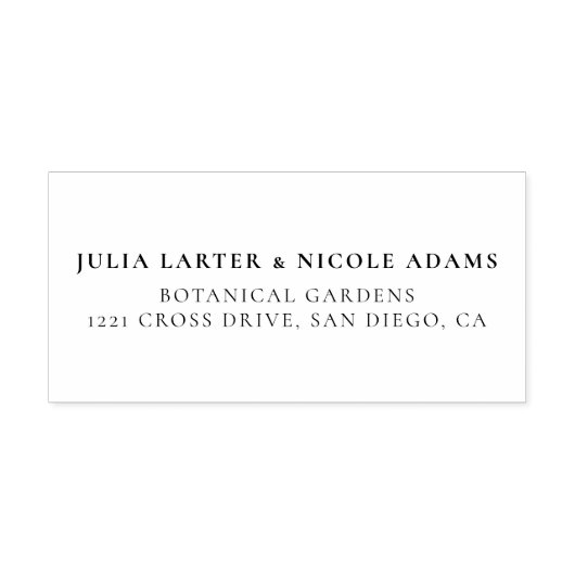 Wilde Roos Bloemblaadjes Tuin Feest Bruiloft Zelfinktende Stempel (Design)