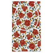 Wilde Roos Bloemblaadjes Tuin Feest Trouwdag Klein Cadeauzakje (Achterkant)