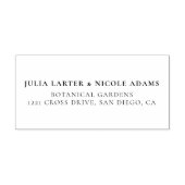 Wilde Roos Bloemblaadjes Tuin Feest Trouwen Zelfinktende Stempel (Design)