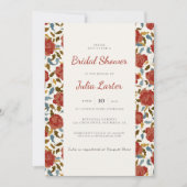 Wilde Roos Bloementuin Tuin Affair Vrijgezellenfee Kaart (Voorkant)