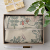 Wilde Roos, Botanische Serie van Eugene Grasset Tissuepapier (Geschenk)