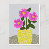 Wilde Roos Briefkaart (Voorkant)