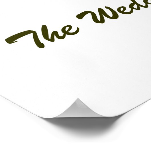 Wilde Roos bruiloft Cake Print (Hoek)