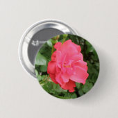 Wilde Roos Button (Voorkant /achterkant)
