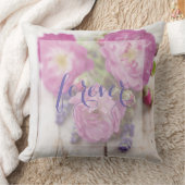 Wilde Roos en lavender Summer Flower Weddenschap F Kussen (Deken)