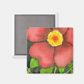 "Wilde Roos" Floral Magnet (Voorkant / Achterkant)