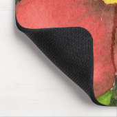 "Wilde Roos" Floral Mousepad Muismat (Hoek)