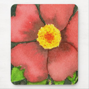 "Wilde Roos" Floral Mousepad Muismat