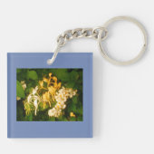 Wilde Roos Honeysuckle Sleutelhanger (Achterkant)