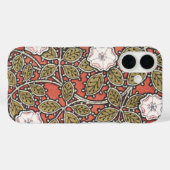 Wilde Roos Kunst Illustratie Bloem Vintage Case-Mate iPhone Case (Achterkant (horizontaal))