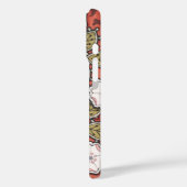 Wilde Roos Kunst Illustratie Bloem Vintage Case-Mate iPhone Case (Achterkant / Links)
