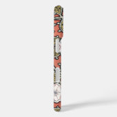 Wilde Roos Kunst Illustratie Bloem Vintage Case-Mate iPhone Case (Achterkant / Rechts)
