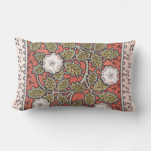Wilde Roos Kunst Illustratie Bloem Vintage Kussen