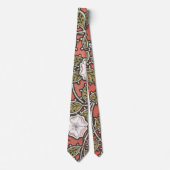 Wilde Roos Kunst Illustratie Bloem Vintage Stropdas (Voorkant)