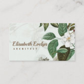 Wilde roos lijst visitekaartje (Voorkant)