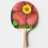 "Wilde Roos" Ping Pong Paddle Tafeltennisbatje (Voorkant)