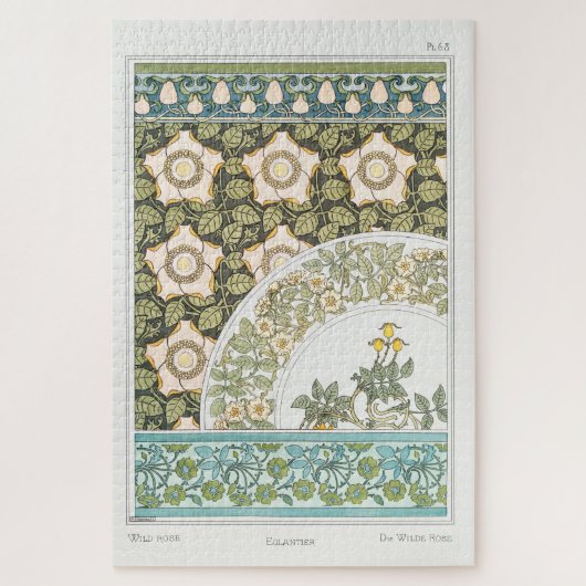 Wilde Roos van Maurice Pillard Verneuil Legpuzzel (Verticaal)