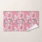 Wilde Roze Rozen Bad Handdoek Set (Handdoek)