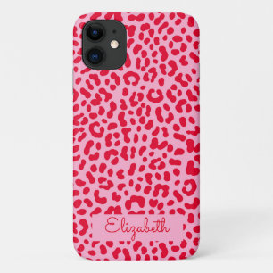 Wilde roze thema Case-Mate iPhone case