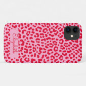 Wilde roze thema Case-Mate iPhone case (Achterkant (horizontaal))