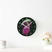 Wilde Roze Vrouwenschoen Bloem Ronde Klok (Huis)