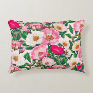 Wilde Rozen Accent Kussen