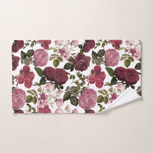 Wilde Rozen Bad Handdoek (Handdoek)