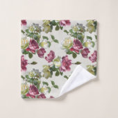 Wilde Rozen Bad Handdoek (Wasdoekje)