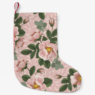 wilde Rozen: bloemenachtergrond Kleine Kerstsok
