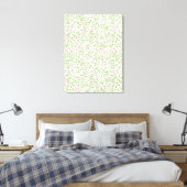 Wilde rozen canvas afdruk (Insitu (Slaapkamer))